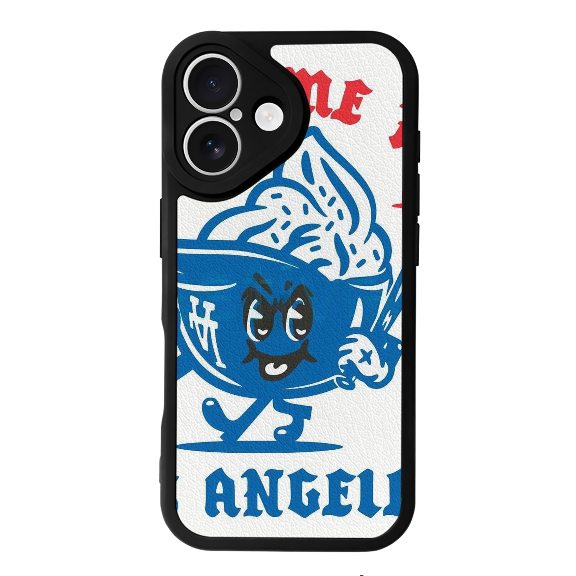  IPhone 16 Silicone Leather Case – UV Print, Lambskin Texture – Perfect Fit, Wireless Charging Compatible, Scratch Resistant, Precise Cutouts – Stylish Protection For IPhone 16